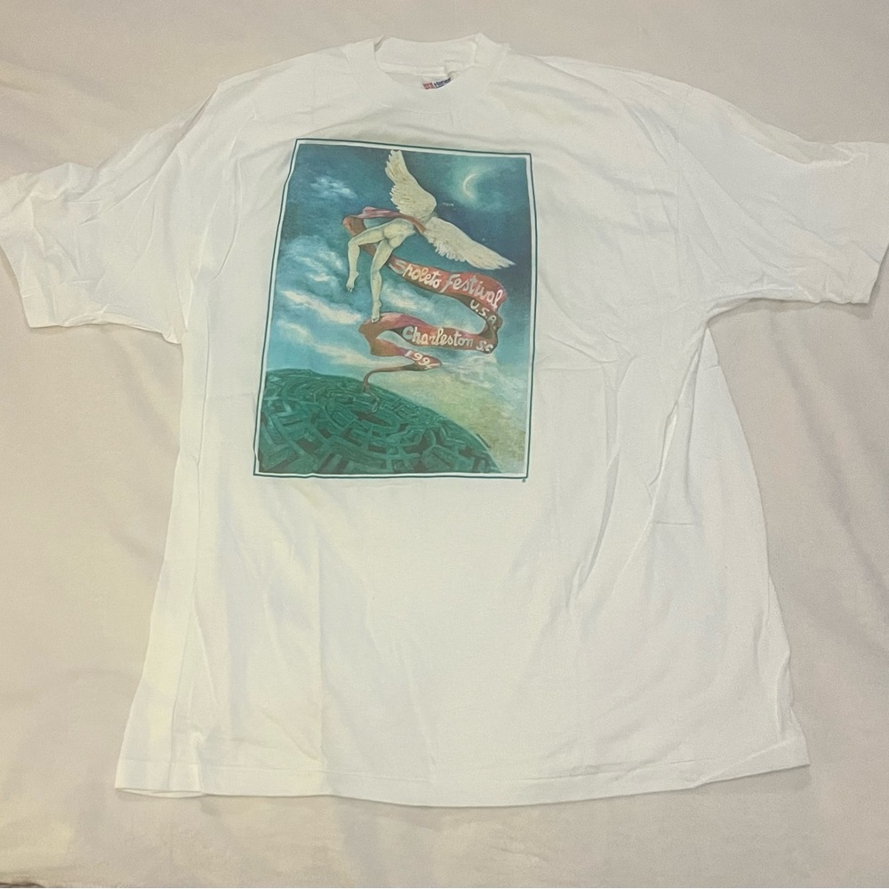 VINTAGE Spoleto Festival 1994 Graphic T-Shirt